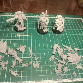 Описание картинки Chaos dread squad от Verg по цене 2 500руб | Свободный Рынок Миниатюр - СРМ