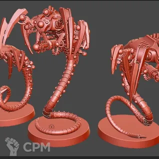 Описание картинки Canoptek Wraiths от Магазин Омегона по цене 900руб | Свободный Рынок Миниатюр - СРМ