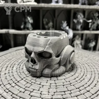 Описание картинки Warhammer 40000. Chaplain. Стакан под краски. от Houston Program по цене 760руб | Свободный Рынок Миниатюр - СРМ