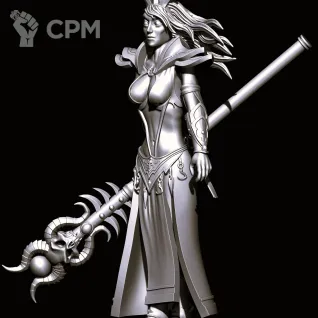 Описание картинки Supreme Sorceress 1 от Магазин Альфария по цене 150руб | Свободный Рынок Миниатюр - СРМ