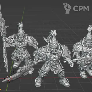 Описание картинки CUSTODIAN GUARD SQUAD от Три Ди Принт по цене 120руб | Свободный Рынок Миниатюр - СРМ