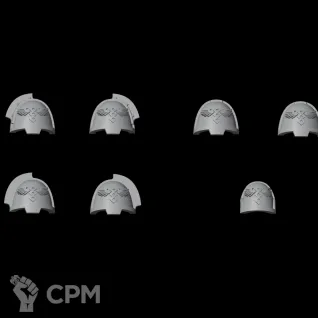 Описание картинки Apothecary's ShoulderPads v2 от Стальные Небеса по цене 105руб | Свободный Рынок Миниатюр - СРМ