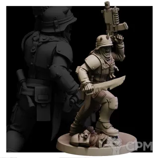 Описание картинки Traitor Guardsmen Squad от Печатный подвальчик по цене 525руб | Свободный Рынок Миниатюр - СРМ
