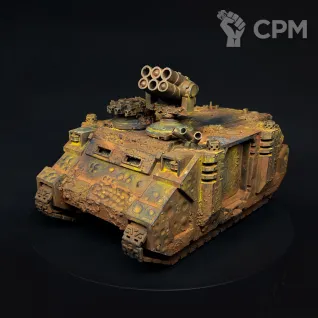Описание картинки Death Guard Rhino от Chain Brush по цене 4 000руб | Свободный Рынок Миниатюр - СРМ