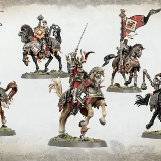 Описание картинки Freeguild Cavaliers от R.E.print по цене 1 500руб | Свободный Рынок Миниатюр - СРМ