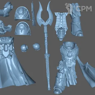 Описание картинки Thousand Sons – Librarian Consul от Formosa Printing по цене 250руб | Свободный Рынок Миниатюр - СРМ