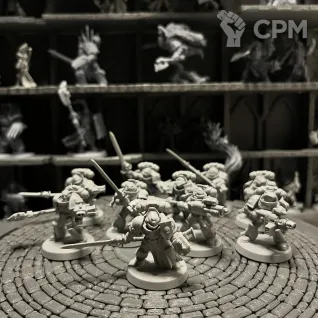 Описание картинки Grey Knights Strike Squad от HoustonSpace  по цене 700руб | Свободный Рынок Миниатюр - СРМ