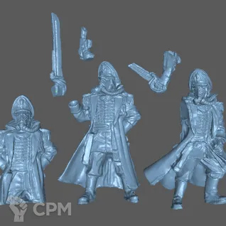 Описание картинки Death Korps of Krieg Commissar Set от Formosa Printing по цене 350руб | Свободный Рынок Миниатюр - СРМ