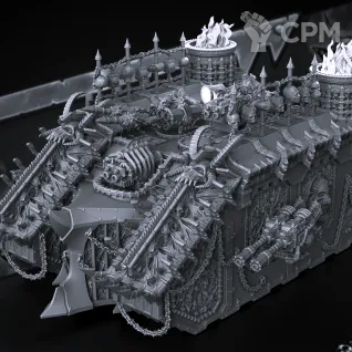 Описание картинки Chaos Land Raider - Khorn от Магазин Альфария по цене 2 500руб | Свободный Рынок Миниатюр - СРМ