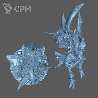 Описание картинки Zeratul StarCraft Tabletop от Formosa Printing по цене 330руб | Свободный Рынок Миниатюр - СРМ