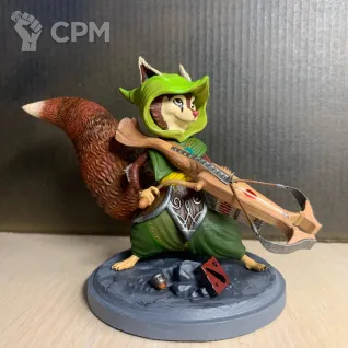 Описание картинки Худвинк (Hoodwink) Дота 2 от Flameborn_Minis по цене 3 000руб | Свободный Рынок Миниатюр - СРМ