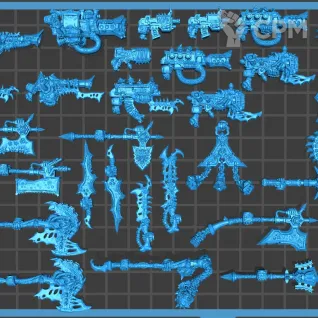 Описание картинки Plague Marines - альт от Магазин Альфария по цене 200руб | Свободный Рынок Миниатюр - СРМ