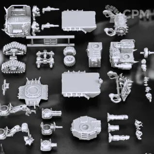 Описание картинки Battlewagon от Магазин Альфария по цене 2 200руб | Свободный Рынок Миниатюр - СРМ