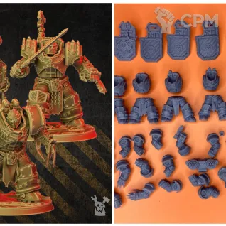 Описание картинки Iron warriors terminators от Milestone по цене 1 600руб | Свободный Рынок Миниатюр - СРМ