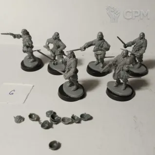Описание картинки 6 корсаров для blood and plunder от Warlord на 17 век от Magnito по цене 800руб | Свободный Рынок Миниатюр - СРМ