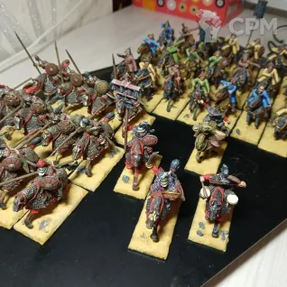 Описание картинки Армия монголов на Age of Crusade от Edvintovich по цене 26 000руб | Свободный Рынок Миниатюр - СРМ