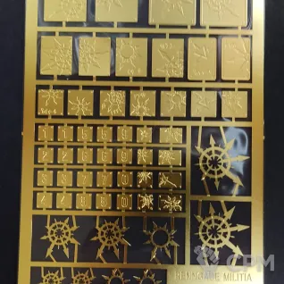 Описание картинки Фототравление Renngade Militia от ССП по цене 1 900руб | Свободный Рынок Миниатюр - СРМ