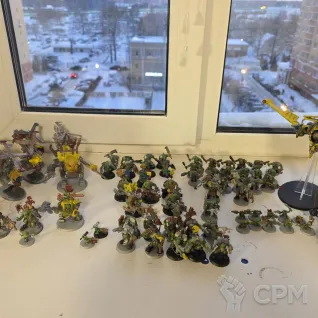 Описание картинки Армия орков от MISHLOS по цене 30 000руб | Свободный Рынок Миниатюр - СРМ