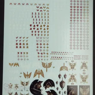 Описание картинки Transfer Sheet Dark Angels от ССП по цене 1 800руб | Свободный Рынок Миниатюр - СРМ
