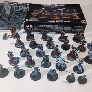Описание картинки Battle sisters squad /celestians / dominions (26 моделей) от OMG_SL по цене 6 990руб | Свободный Рынок Миниатюр - СРМ