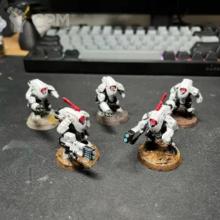Описание картинки Stealth battlesuits xv25 от Vladissimo19 по цене 900руб | Свободный Рынок Миниатюр - СРМ