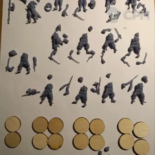 Описание картинки Набор пиратов для Blood and Plunder №2 от Magnito по цене 1 550руб | Свободный Рынок Миниатюр - СРМ