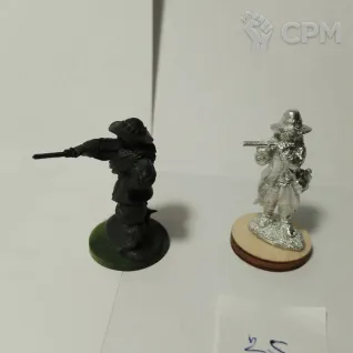 Описание картинки 25. Капитан и музыкант для blood and plunder от Warlord на 17 век от Magnito по цене 330руб | Свободный Рынок Миниатюр - СРМ