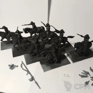 Описание картинки 22. Кавалерия для Blood and Plunder от Warlord на 17 век 8 шт. от Magnito по цене 2 000руб | Свободный Рынок Миниатюр - СРМ