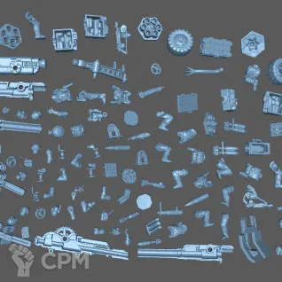 Описание картинки Field Ordnance Battery от Formosa Printing по цене 700руб | Свободный Рынок Миниатюр - СРМ