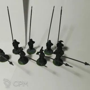 Описание картинки Пикинеры для Blood and Plunder от Warlord на 17 век 8 шт. от Magnito по цене 900руб | Свободный Рынок Миниатюр - СРМ