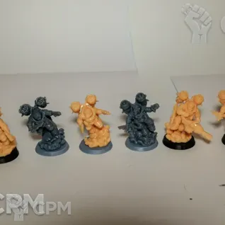 Описание картинки Endrinriggers 6шт от Alerond по цене 1 000руб | Свободный Рынок Миниатюр - СРМ