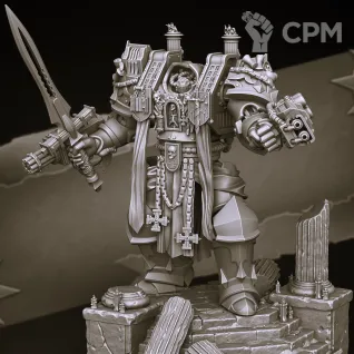 Описание картинки Grand Master In Nemesis Dreadknight - альт от Магазин Альфария по цене 1 000руб | Свободный Рынок Миниатюр - СРМ