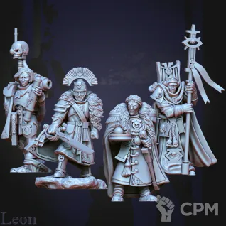 Описание картинки The Wardens of Ultramar от Daniilfedyakov по цене 570руб | Свободный Рынок Миниатюр - СРМ