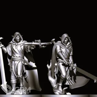 Описание картинки Shades with great weapons от Магазин Альфария по цене 500руб | Свободный Рынок Миниатюр - СРМ