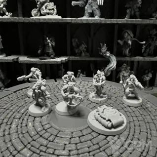 Описание картинки Warhammer 40000 Krieg Combat Engineers от HoustonSpace  по цене 500руб | Свободный Рынок Миниатюр - СРМ