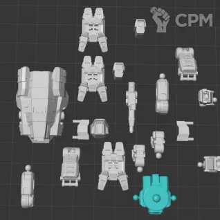 Описание картинки Marauder от White Blackjack по цене 399руб | Свободный Рынок Миниатюр - СРМ
