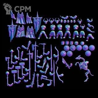 Описание картинки Chaos Marauders от YesMyAngel по цене 1 100руб | Свободный Рынок Миниатюр - СРМ