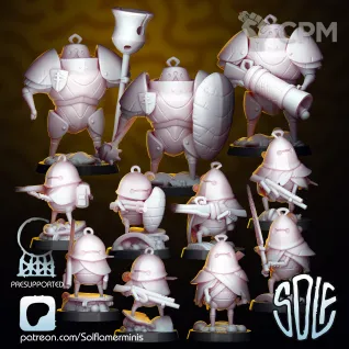 Описание картинки Church Trench Bugs Hollow Knight - альтернатива, New Antioch Trench Crusade от Мастерская Крипов по цене 2 200руб | Свободный Рынок Миниатюр - СРМ