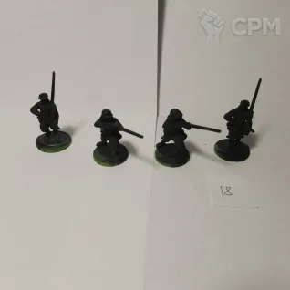 Описание картинки 18. Парни с мушкетами для blood and plunder от Warlord на 17 век 4 шт. от Magnito по цене 460руб | Свободный Рынок Миниатюр - СРМ