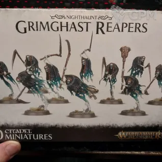 Описание картинки Grimghast reapers от GrayMrGray по цене 5 000руб | Свободный Рынок Миниатюр - СРМ