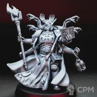 Описание картинки Exalted Sorcerer - альт от Магазин Альфария по цене 260руб | Свободный Рынок Миниатюр - СРМ