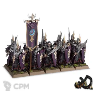 Описание картинки Dark Elves Dreadspears от R.E.print по цене 1 750руб | Свободный Рынок Миниатюр - СРМ