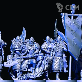 Описание картинки White Lions of Chrace от Магазин Альфария по цене 600руб | Свободный Рынок Миниатюр - СРМ