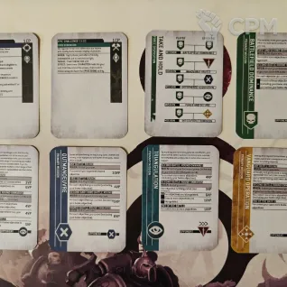 Описание картинки Chapter Approved 2026-27: Mission Deck #3 от Shiro69 по цене 1 500руб | Свободный Рынок Миниатюр - СРМ