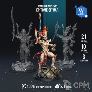 Описание картинки Epitome of War от WebWay 3D по цене 485руб | Свободный Рынок Миниатюр - СРМ