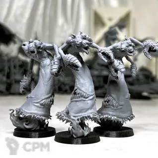 Описание картинки Flamers of Tzeentch (отряд 3 модели) от Магазин Альфария по цене 720руб | Свободный Рынок Миниатюр - СРМ