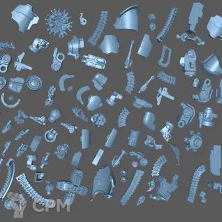 Описание картинки Thanatar Cavas Siege-automata от Formosa Printing по цене 2 100руб | Свободный Рынок Миниатюр - СРМ
