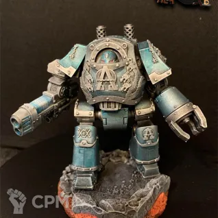 Описание картинки Alpha Legion Contemptor от R.E.print по цене 999руб | Свободный Рынок Миниатюр - СРМ