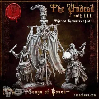 Описание картинки Grave Guard / Barrow Guard /Deathrattle Skeletons  - 3 Skeletones от MrMetalHorror по цене 400руб | Свободный Рынок Миниатюр - СРМ