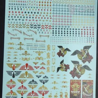 Описание картинки Transfer Sheet Blood Angels от ССП по цене 1 800руб | Свободный Рынок Миниатюр - СРМ